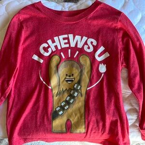 Star Wars Valentines Day Shirt 4T